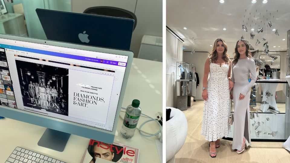Studium meets Prada: Fashion Management Studentin Melanie Blum Sanchez schaut hinter die Kulissen der Frankfurt Fashion Lounge