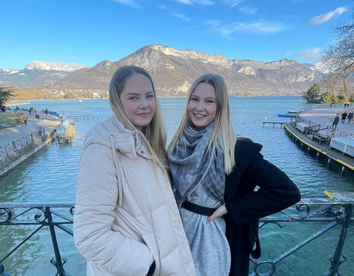 ISM-Studentinnen in der Schweiz