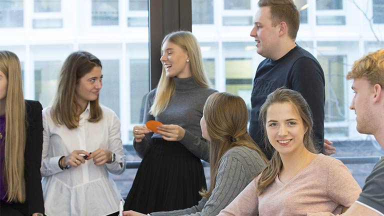 Unterricht an der ISM Campus Hamburg