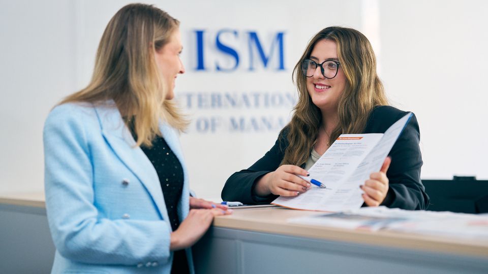 Bewerbung an der ISM