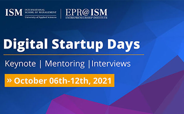 Im Oktober 2021 fanden erneut die Digital Startup Days statt. 