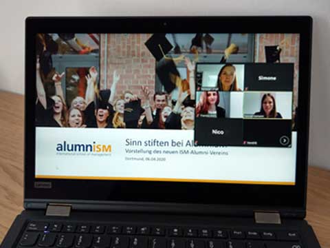 Der neue Alumni Verein freut sich darauf, bald Gleichgesinnte zu treffen – bis dahin geht es auch online.