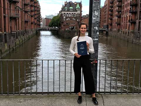 Lara Schmalzried wurde mit dem VPH-Preis ausgezeichnet.