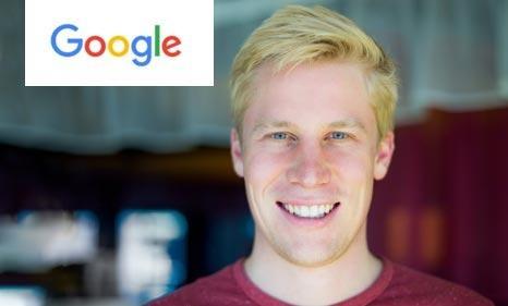 Patrick Haller, Absolvent ISM, arbeitet bei google