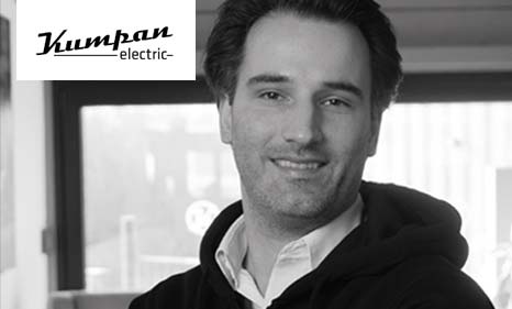 Patrik Tykesson, Absolvent ISM und Founder von Kumpan electric