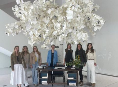Studierende zu Gast im Montblanc Haus