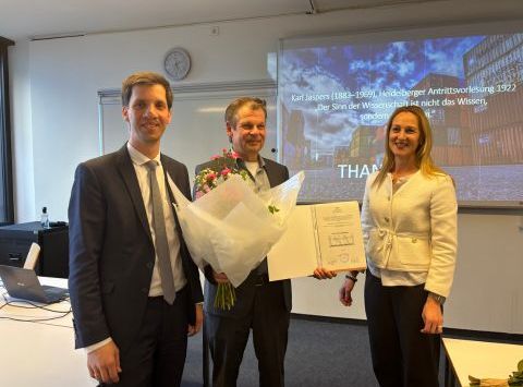 Dr. Rolf Neise übernimmt Honorarprofessur
