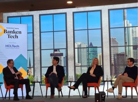 Auf der Haneldblatt BankenTech 2024 diskutierten Experten die Herausforderungen der Branche. Mit dabei: Prof. Dr. Silke Finken, Dozentin für Innovationsmanagement an der ISM in München.