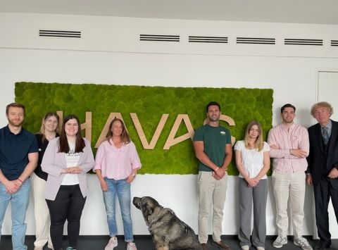 Die Studierenden in Strategic Marketing & Communications konnten auf einer Exkursion Einblicke in den Arbeitsalltag der Mediaagentur Havas erhalten.
